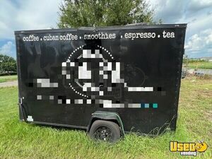 2021 Coffee And Beverage Trailer Beverage - Coffee Trailer Exterior Customer Counter Florida for Sale