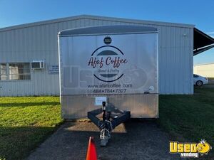 2021 Coffee And Pastry Trailer Beverage - Coffee Trailer Slide-top Cooler Pennsylvania for Sale