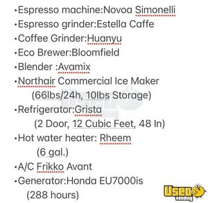 2021 Concession Beverage - Coffee Trailer Fresh Water Tank California for Sale