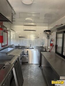 2021 Concession Kitchen Food Trailer Stainless Steel Wall Covers Nevada for Sale