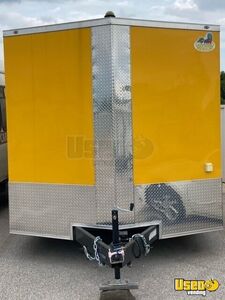 2021 Concession Trailer Concession Trailer Stainless Steel Wall Covers Texas for Sale