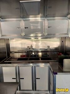 2021 Concession Trailer Concession Trailer Stainless Steel Wall Covers Texas for Sale