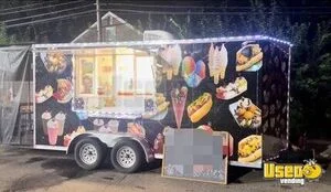 2021 Concession Trailer Ice Cream Trailer Michigan for Sale
