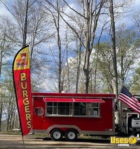 2021 Concession Trailer Kitchen Food Trailer Air Conditioning Louisiana for Sale