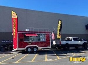 2021 Concession Trailer Kitchen Food Trailer Concession Window Louisiana for Sale