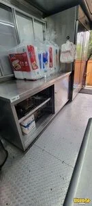 2021 Concession Trailer Kitchen Food Trailer Diamond Plated Aluminum Flooring Texas for Sale