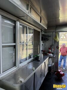 2021 Concession Trailer Kitchen Food Trailer Prep Station Cooler Louisiana for Sale