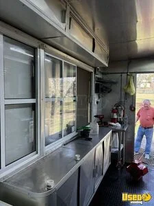 2021 Concession Trailer Kitchen Food Trailer Prep Station Cooler Louisiana for Sale
