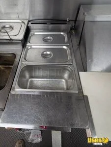 2021 Concession Trailer Kitchen Food Trailer Prep Station Cooler Texas for Sale