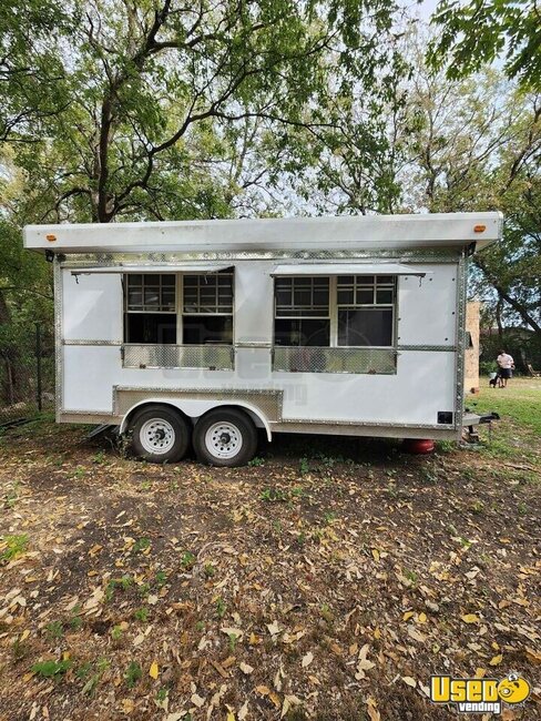2021 Concession Trailer Kitchen Food Trailer Texas for Sale