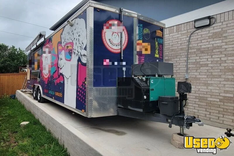 2021 Concession Trailer Kitchen Food Trailer Texas for Sale