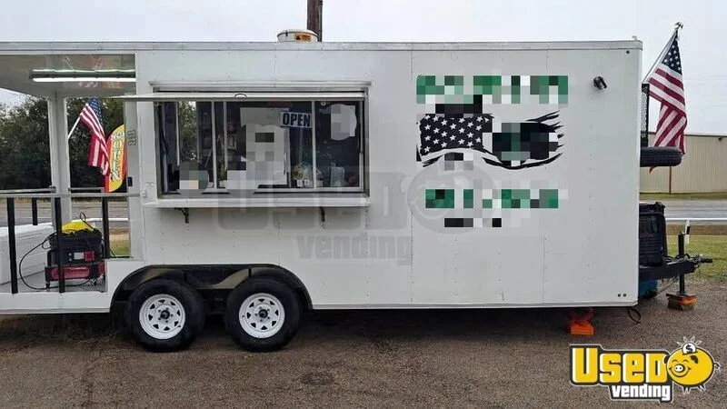 2021 Concession Trailer Kitchen Food Trailer Texas for Sale