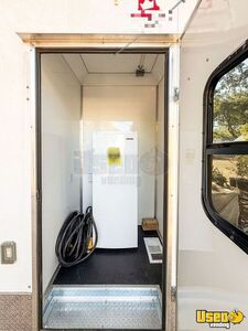 2021 Custom 28' Kitchen Food Trailer Stainless Steel Wall Covers Texas for Sale