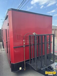 2021 Custom Barbecue Food Trailer Air Conditioning Texas for Sale