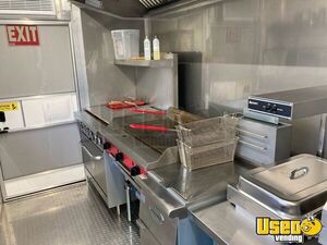 2021 Custom Concession Trailer Kitchen Food Trailer Air Conditioning Texas for Sale