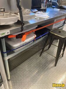 2021 Custom Concession Trailer Kitchen Food Trailer Diamond Plated Aluminum Flooring Texas for Sale