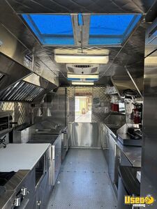 2021 Custom Food Trailer Kitchen Food Trailer Diamond Plated Aluminum Flooring California for Sale
