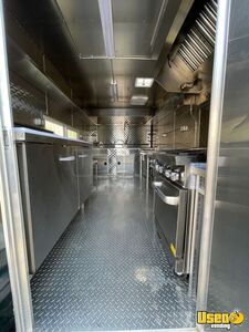 2021 Custom Mobile Kitchen Kitchen Food Trailer Diamond Plated Aluminum Flooring Arizona for Sale