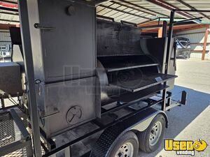 2021 Custom Open Bbq Smoker Trailer Handwash Sink Florida for Sale