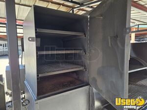 2021 Custom Open Bbq Smoker Trailer Triple Sink Florida for Sale