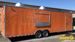 2021 Enclosed Cargo Food Concession Trailer Kitchen Food Trailer Texas for Sale