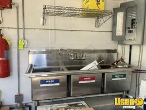 2021 Enclosed Cargo Kitchen Food Trailer Prep Station Cooler Colorado for Sale