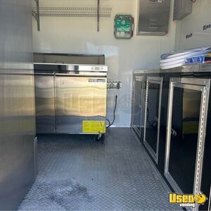 2021 Enclosed Kitchen Food Trailer Diamond Plated Aluminum Flooring Colorado for Sale