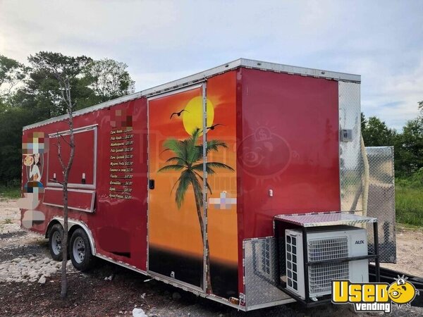 2021 Enclosed Kitchen Food Trailer Texas for Sale