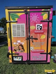 2021 Enclosed Trailer Concession Trailer Diamond Plated Aluminum Flooring Florida for Sale