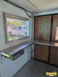 2021 Enclosed Trailer Concession Trailer Exterior Customer Counter Florida for Sale