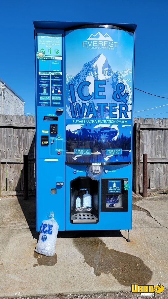 2021 Everest 5 Stage VX4 Ultra Filtration Bagged Ice and Water Vending