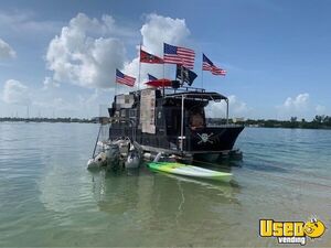 2021 Food Boat Floating Restaurant All-purpose Food Truck Florida Gas Engine for Sale