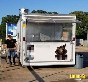 2021 Food Concession Trailer Concession Trailer Prep Station Cooler Texas for Sale