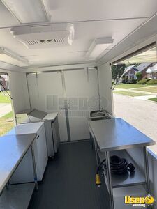 2021 Food Concession Trailer Concession Trailer Reach-in Upright Cooler Michigan for Sale