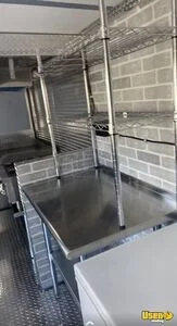 2021 Food Concession Trailer Concession Trailer Stainless Steel Wall Covers Texas for Sale