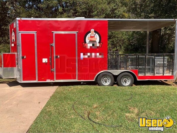 2021 Food Concession Trailer Concession Trailer Texas for Sale