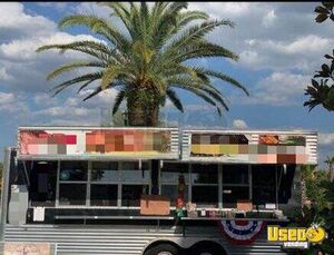 2021 Food Concession Trailer Kitchen Food Trailer Cabinets Florida for Sale