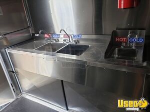 2021 Food Concession Trailer Kitchen Food Trailer Exterior Customer Counter California for Sale