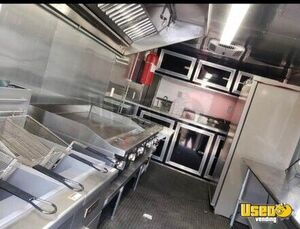 2021 Food Concession Trailer Kitchen Food Trailer Exterior Customer Counter Illinois for Sale