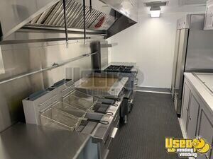 2021 Food Concession Trailer Kitchen Food Trailer Exterior Customer Counter Utah for Sale
