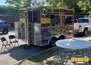 2021 Food Concession Trailer Kitchen Food Trailer Refrigerator Florida for Sale