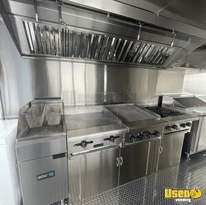 2021 Food Concession Trailer Kitchen Food Trailer Stainless Steel Wall Covers Florida for Sale