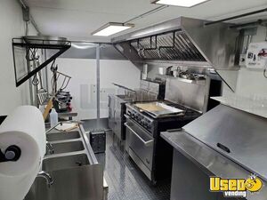 2021 Food Concession Trailer Kitchen Food Trailer Stainless Steel Wall Covers Oregon for Sale