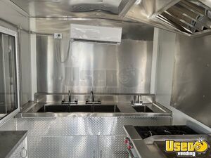 2021 Food Concession Trailer Kitchen Food Trailer Stainless Steel Wall Covers Texas for Sale