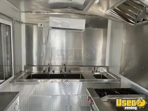 2021 Food Concession Trailer Kitchen Food Trailer Stainless Steel Wall Covers Texas for Sale