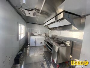 2021 Food Concession Trailer Kitchen Food Trailer Stainless Steel Wall Covers Texas for Sale