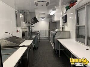 2021 Food Concession Trailer Kitchen Food Trailer Stainless Steel Wall Covers Utah for Sale