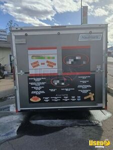 2021 Food Concession Trailer Kitchen Food Trailer Stainless Steel Wall Covers Utah for Sale