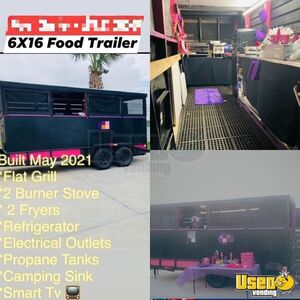 2021 Food Concession Trailer Kitchen Food Trailer Texas for Sale