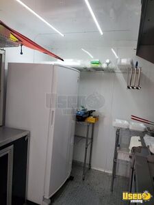 2021 Food Concession Trailer Kitchen Food Trailer Upright Freezer Florida for Sale